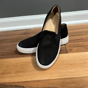 Naturalize Black Suede Mocassins